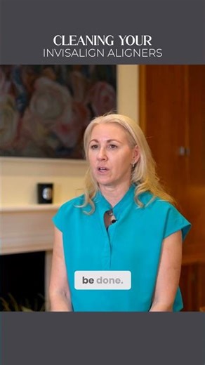 Cleaning your Invisalign aligners