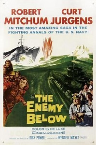 فيلم - The Enemy Below - 1957 مشاهدة اونلاين، فيديو، الإعلان، صور، النقد الفني، مواعيد العرض
