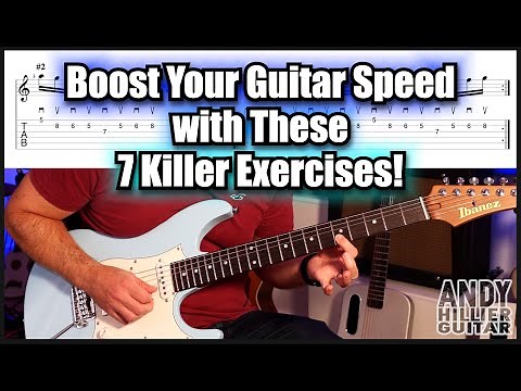 Boost Your Guitar Speed with These 7 Killer Exercises! Play Faster Now!