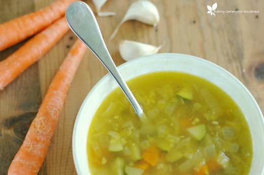 Recovery Soup :: Nourishment For Flu, Food Poisoning, Colds, and Illness