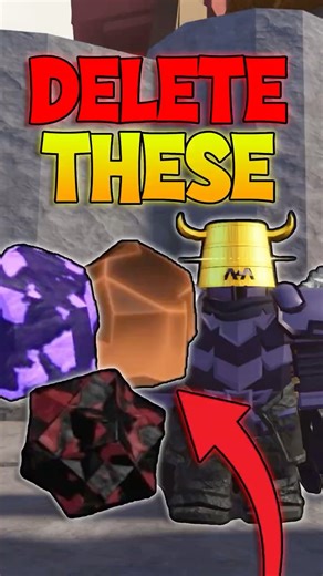 STOP Using THESE ORES When Crafting In The Forge! - (Roblox The Forge) #shorts #roblox #theforge