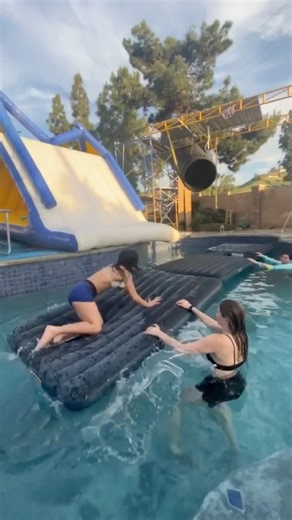 Insane backyard wipe out course 😱 | Brittany Hertz