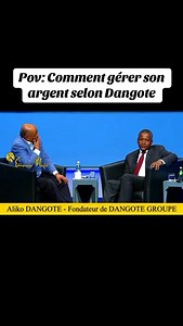 COMMENT GERER L ARGENT DU BUSINESS SELON DANGOTE? Ce conseil avait été déjà évoqué par MUSSADECK BALI, PDG du groupe AZALAI dont les associés et lui même ont attendu 15 ans pour prendre leurs premiers dividendes. Mais pourquoi selon vous les jeunes entrepreneurs africains ont du mal à l appliquer? | L Ecole De La Bourse