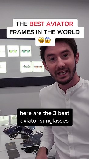 GLASSES EXPERT reveals best AVIATORS 🤩 WATCH TIL THE END ❗️😱 #spectacles #optical #eyewear #glasses #sunglasses #aviator #rayban