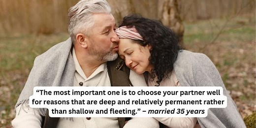 The keys to a good, long-lasting marriage, according to happy older couples