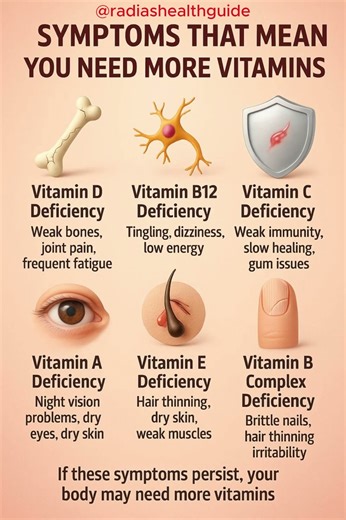 Vitamin Deficiency Signs You Shouldn’t Ignore