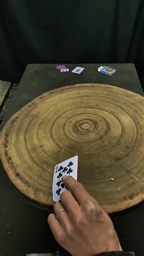 纸牌入木三分#热门#FlyingCardsXiaozhi