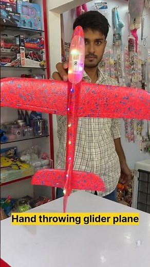 Hand throwing glider plane for kids #glider #plane #toys #toysandtest