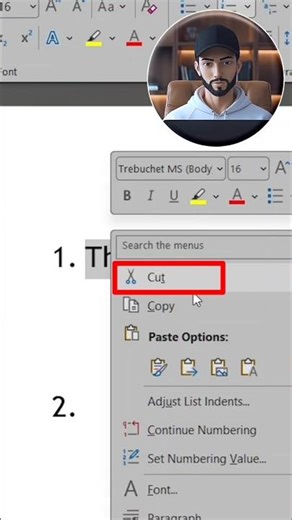 How to cut | Tutorial | ms wordpad and powerpoint #shorts