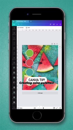 🎨Canva tip! Create your own color palettes! Are you looking for some color inspiration? Try this technique for your designs and mood boards! ❤️SAVE❤️ this post if it was helpful and follow me @thecreativekatstudio for more Canva tips! #canva #canvatutorial #canvatips #canvadesign #madeincanva #canvahacks #canvadesigntips #canvadesignideas #canvadesignhacks #canvalove #canvapro #colorinspiration #colorpalette
