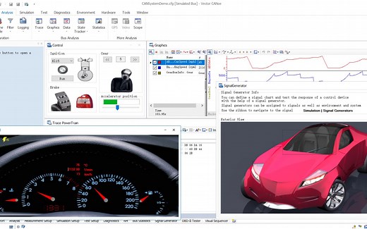 【CANoe新手向】CANoe选项卡和功能区