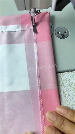 Machine se perfect corner folding kaise karein 🧵✂️