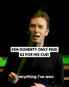 Ken Doherty on how he ended up paying £2 for his cue! 😂 | Stephen Hendry's Cue Tips
