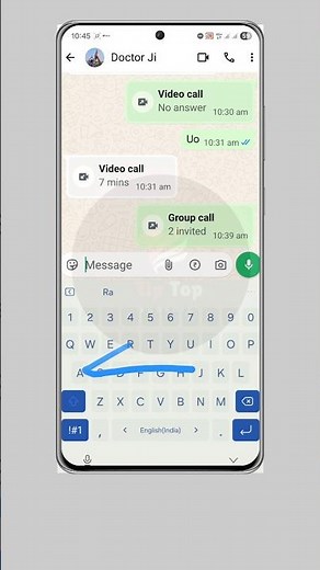 How to enable swipe to type in android keyboard #tiptopandroid