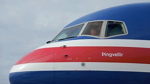 165K views · 2.1K reactions | Check out our newest special livery aircraft inspired by the Icelandic flag, celebrating 100 years of national sovereignty in 2018. This weekend it took the supporters of the Icelandic National Men’s Football Team to the World Cup in Moscow. Go Iceland! goo.gl/TGtWSn #TeamIceland | Icelandair | Facebook