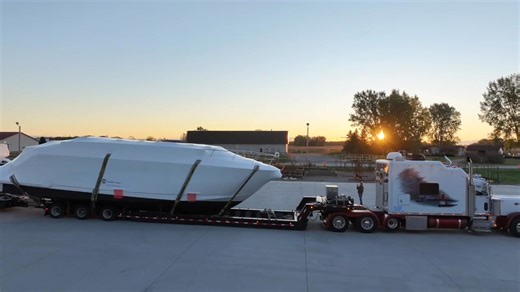 After assembly and in-water testing, the all-new 50 FLY is headed to the Fort Lauderdale International Boat Show for the world premiere October 29th, 2025. We can’t wait for you to join us! #FLIBS #50FLY | Cruisers Yachts