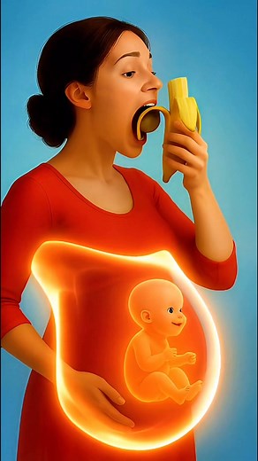 3.9M views · 31K reactions | 3D animation of banana in pregnancy #fblifestyle #3d #pregnancy #healthtips #banana | Medical Diary | Facebook