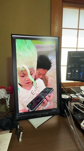 PCモニター開梱＆レビュー