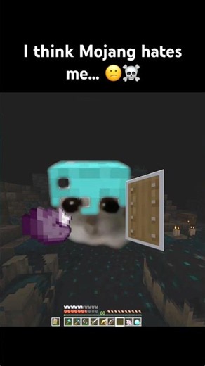 Out of all the places I could have teleported to... 💀 #minecraft #shorts