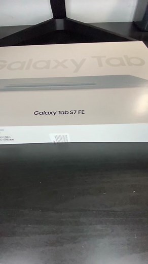 Samsung Tab S7 FE Green Unboxing - Student's Review