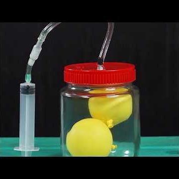 How to Make a VACUUM PUMP at Home out of Syringe