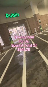 39K views · 683 reactions | Grocery Haul For Us Spent A Total Of $341.78 #springbreak2025 #groceryhaul #publix #groceryshopping #fyp #facebookreelsviral #facebookreel #facebookreels | Clementine Bussey | Facebook