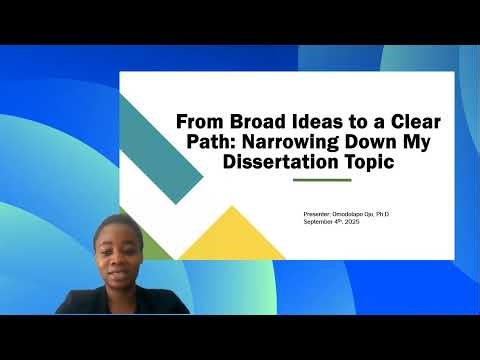 From Broad Ideas to a Clear Dissertation Topic! 🎓