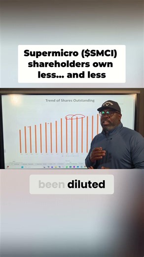 Investor Dilution Explained: Your Ownership Shrinks Annually (Supermicro)