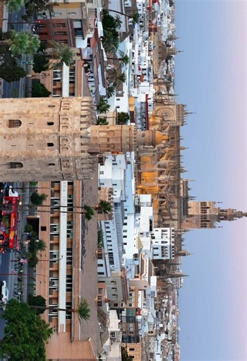 Vista aérea de Sevilla desde dron | DJI en la ciudad