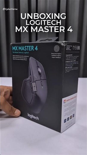 Logitech MX Master 4 Wireless Mouse Unboxing 🔥 #shorts