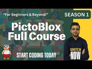 The Ultimate PictoBlox Full Course for Beginners!