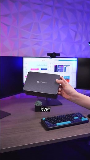 Triple Productivity With 3-2 #kvmdock