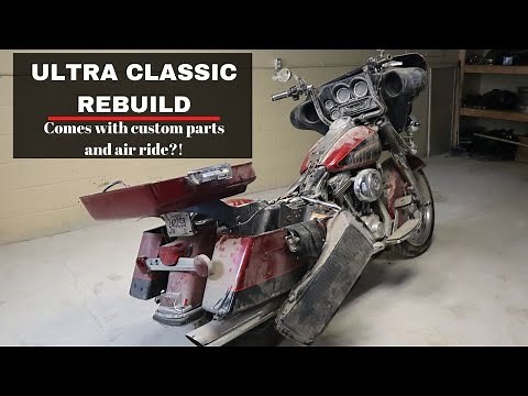Totaled Custom Bagger Project l Budget Rebuilds l Part 1