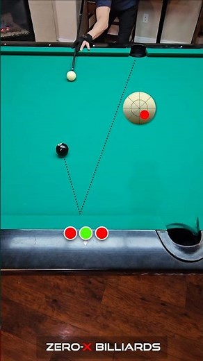 Bank BETTER in 20 Seconds - Pro Hacks #pool1 #billiards #zeroxbilliards