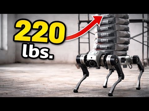 AGIBOT D1 MaxPro 100KG Robot Dog Is This The Future Of Work