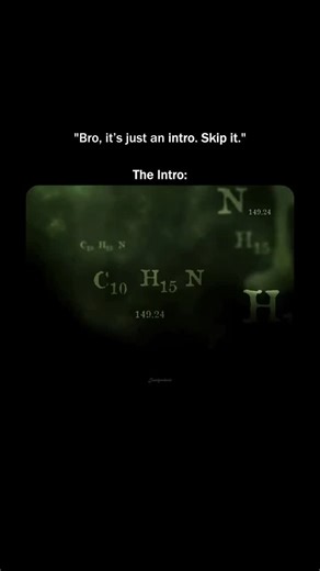 movies page on Instagram: "Breaking Bad's intro is only 18 seconds long, but every frame is loaded with meaning. The smoky green background comes from real chemical vapor footage, tying directly to Walt's transformation into "Heisenberg." The title uses symbols from the periodic table (Br & Ba) to hint at the show's core theme: chemistry turning into crime. Even the eerie sound design mimics a Bunsen burner hiss mixed with a low-frequency rumble, creating a sense of danger from the very first se