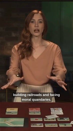 Trial by Trolley is a competitive party game from the creators of Cyanide & Happiness that turns the classic "Trolley Problem" ethical dilemma into a darkly comedic debate. One player acts as the Conductor, while the remaining players split into two teams tasked with convincing the Conductor to spare their track and murder the other. #somethingabitdifferent #partygames #gamesnight #games #over18sonly | VR Distribution UK