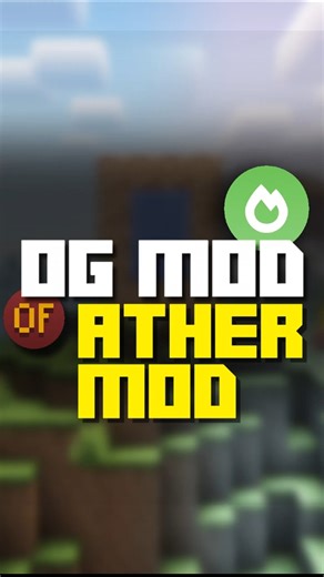 Minecraft Real OG Mod Of All Time | Aether Mod #minecraft #shorts #mods
