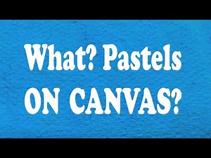 How to paint Pastels on canvas. Mountain Spirit etude.