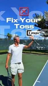 7.1K views · 349 reactions | ✅ Fix Your Toss (3 Steps) 1️⃣ Toss it...