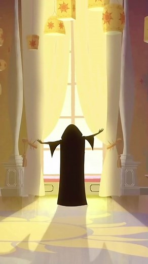 عودة قاثل💀! الحلقة كاملة على قناتي التيلجرام Rapunzel arabic! #adrienarabic #tangled #tangledtheseries #rapunzel