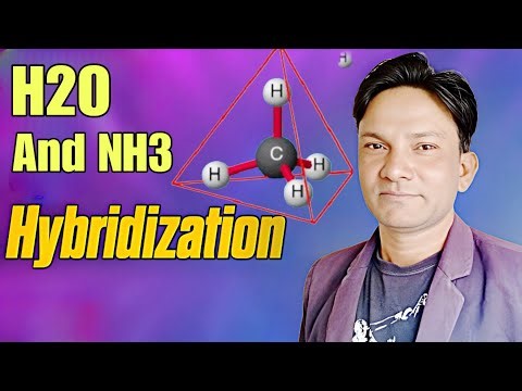 Geometry of Water (H₂O) and Ammonia (NH₃) Explained | VSEPR Theory, Bond Angle, Lone Pair Effect.