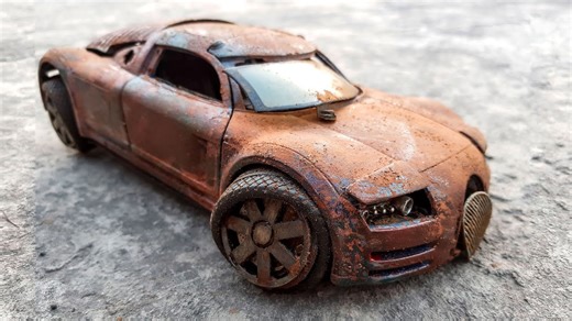 The stunning Audi Rosemeyer model makeover