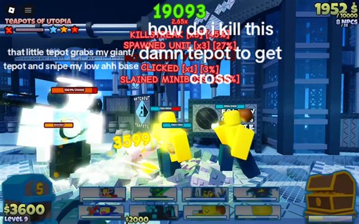 help me beat the dawging teapot