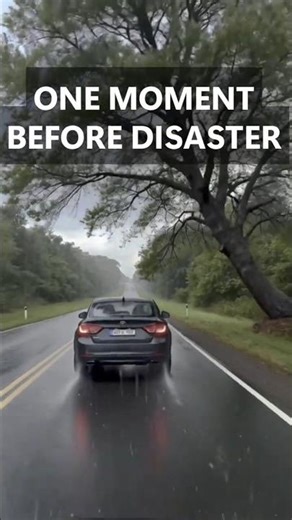 ONE MOMENT BEFORE DISASTER #crash #accident