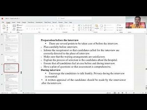 Selection Process(Hospital management)