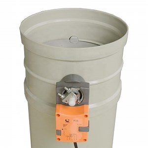 [Hot Item] PP/PVC Plastic Electric Airflow Control Valve with Actuator