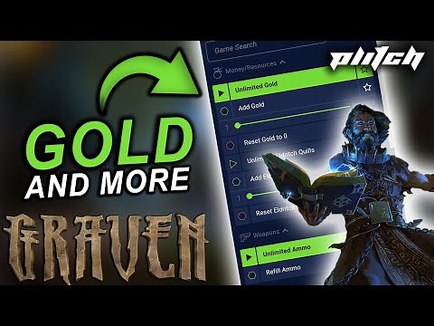 🧙‍♂️GRAVEN Cheats🧙‍♂️: Unlimited Stamina, Refill Health, Add Gold | Trainer by PLITCH