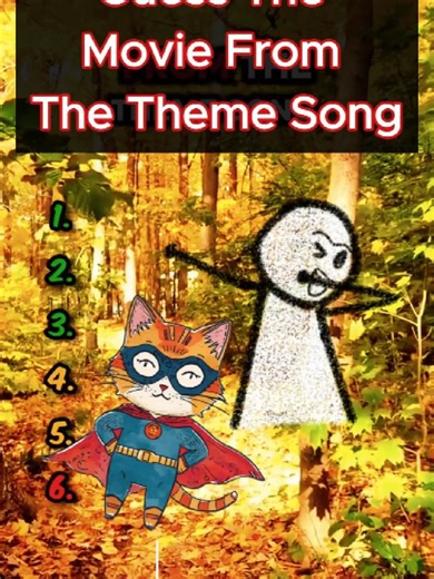Guess the Movie from the Theme Song Challenge