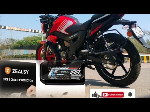 tvs raider 125cc igo screen guard protector🏍️🏍️#screenguard #tvs #tvsscreen #screen # #viralvideo